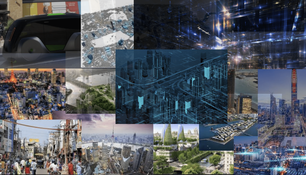 cities are now smart cities, image collage by Dinis Guarda for citiesabc.com