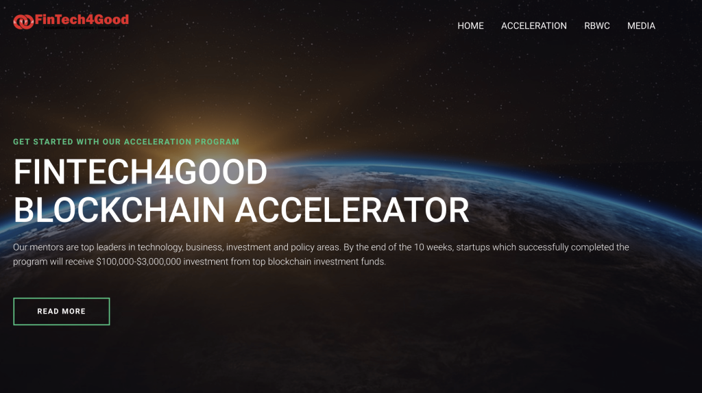 FinTech4Good Blockchain Accelerator