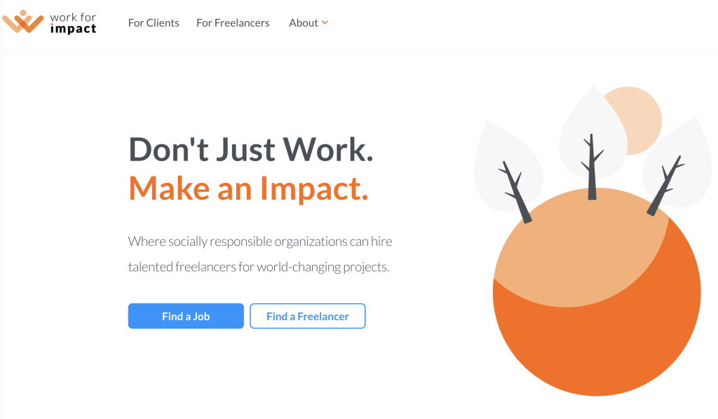 https://www.workforimpact.com/ platform