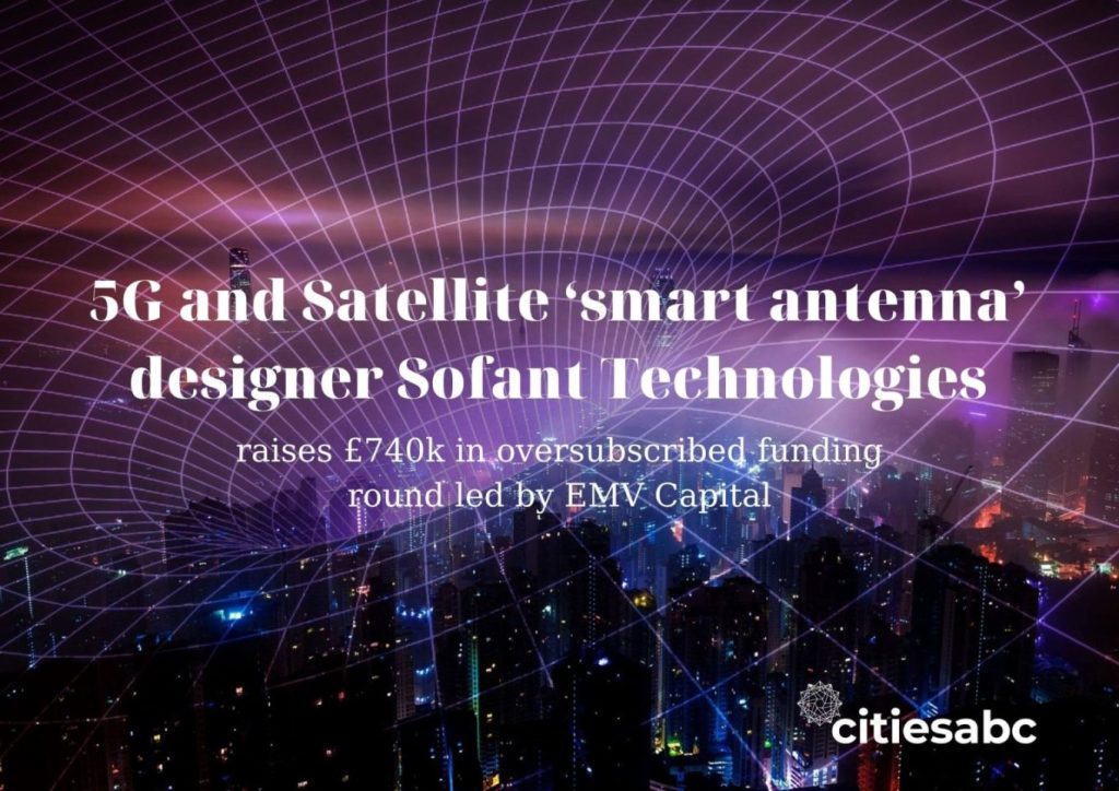 5G, satellite, smart antenna, Sofant Technologies, EMV Capital