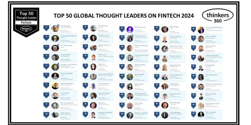 Dinis Guarda Recognised As One Of The Top 50 Global FinTech Leaders And Influencers For 2024